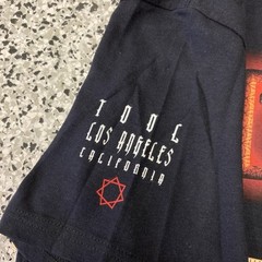 Vintage Tool Los Angeles California T-Shirt Mens Large Black Circle Logo Crew