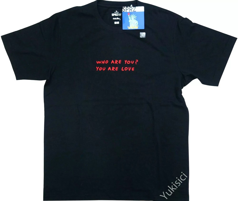 Keith Haring X UNIQLO SPRZ NY T-shirt Black US Men size L Tokyo Pop NWT