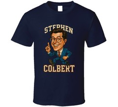 Stephen Colbert Late Night Talk Show Host T Shirt