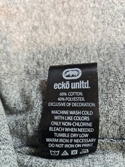 Ecko Unltd Men’s Crewneck Gray Marled Logo T-Shirt Sizes S, M, L, XL