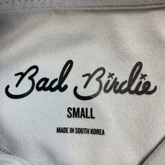 Bad Birdie 1/4 Zip Pullover Men’s S Gray Stretch Performance Golf