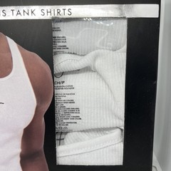 Sean John Mens Tank Shirts 3 Pack Cotton Blend Size Small Tag Free NIB