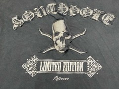 Vintage Southpole Y2K Limited Edition Graphic Skull Long Sleeve Large Black Rare