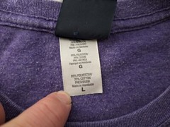 Silver Gulch Brewing Fairbanks Alaska Brewery Souvenir Purple T-Shirt Size L