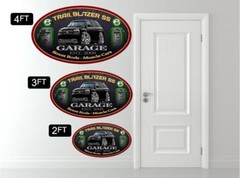 Trailblazer SS Classic Garage Sign Wall Art Graphic Sticker