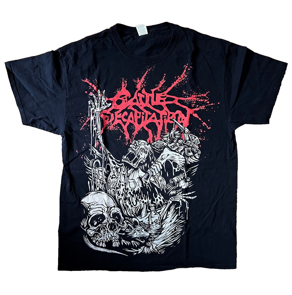 Cattle Decapitation Death Metal Band T-shirt Fruit Of The Loom Unisex