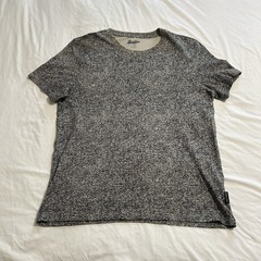 Men’s Brooklyn Cloth Tee Shirt Gray Black Blend Classic Size Large