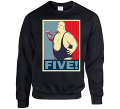King Kong Bundy Hope Wrestling Five T Shirt