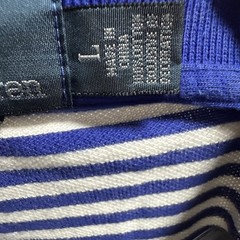 Polo Ralph Lauren Red White Blue USA Collar Golf Shirt Striped Preppy Mens Large