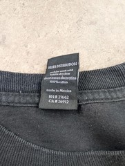 Famous Stars and Straps T Shirt Mens Medium Black Y2K Graphic Streetwear Logo
