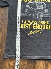 Moonshiners TV Show T Shirt Sz L 2013 Discovery Channel Always Drink Just Enough