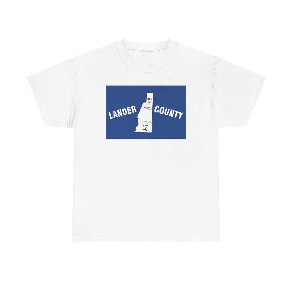 Flag of Lander County Nevada (United States) T-Shirt