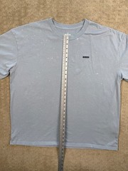 Men’s Under Armour 2XL Loose T-Shirt with bleach splatter design #1105
