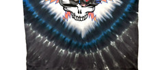 Grateful Dead SYF Hockey Front/Back Graphic Liquid Blue T-Shirt Tie Dye 2XL New