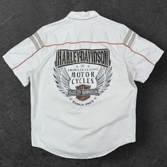 Harley-Davidson MotorClothes Shirt L, 48” Chest, 30” Length, 100% Cotton”