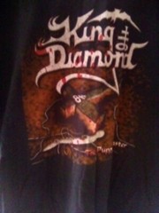 KING DIAMOND/ PUPPET MASTER TOUR SHIRT. Rare XL