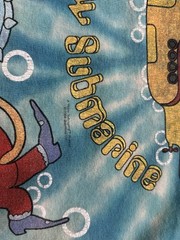 The Beatles Yellow Submarine T-Shirt Vintage (Liquid Blue, 2004)