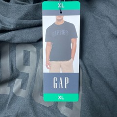 Gap 1969 Men’s XL Black Graphic T-Shirt 100% Cotton Casual Crewneck e1813