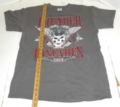 19th Annual Thunder in the Cascades 2013 Men’s Graphic T-Shirt Size: Large Gray