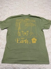 Select Start Respect Earth Graphic Print Crew Neck Men’s Green T-Shirt L