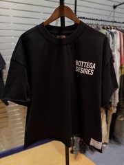 BRAND NEW – Bottega Desires Tee T-Shirt F**k Joke (L) Black White