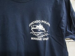 CHICAGO POLICE MARINE UNIT BOAT T-SHIRT M,L,XL,XXL,XXXL