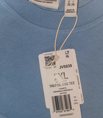 NEW MENS ADIDAS ORIGINALS TREFOIL ESSENTIALS OVERSIZE TEE SHIRT~SIZE 2XL #JV59E9