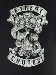 Xtreme Couture Men’s T-shirt DON’T TREAD MUSCLE TEE Sleeveless Black