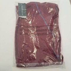 NWT PERRY ELLIS LOGO CREW NECK TEE Size L Color Cabernet-