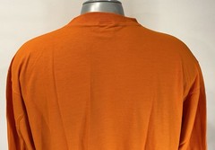 Tyndale FR Mens XL Henley Shirt Orange Flame Resistant Vintage Made in USA