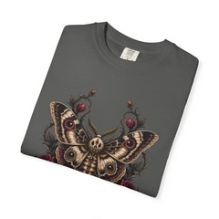 Gothic Moth Oracle Tattoo T-Shirt Graphic