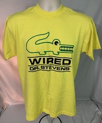 DENTIST T-Shirt Large (fits smaller) Vintage 1980’s Alligator Funny Dr. Stevens