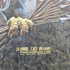7.62 Design Men’s US Army Shirt Size Large Green Acid Wash Limited Edition Tee
