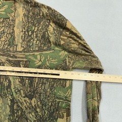 Vintage Ace Sportswear Shirt Mens 2XL Brown TreBark Camo Hunting Long Sleeve Tee