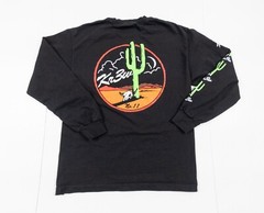 KREW Shirt Adult Medium Black Long Sleeve Skateboarding Streetwear Mens Tee