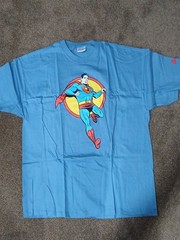 Vintage Superman T-Shirt Graphitti Designs Size XL Early 2000s
