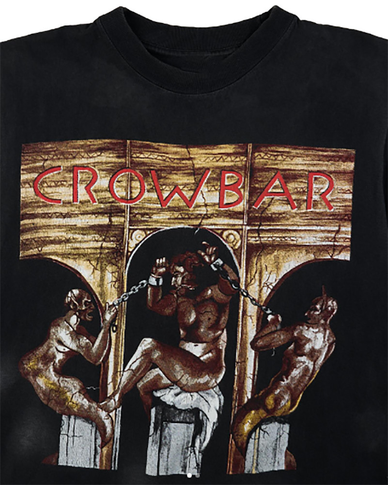 Crowbar t shirt band Men Size S-5XL Black