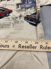 Shirt Mens L Beige Clearwater Outfitters Cars Graphic Tee Crewneck Cotton