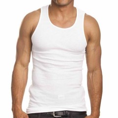 Men Tank Tops Undershirt Gym Workout Stringer Fitness T-Shirt Base Undershirts