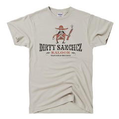 Dirty Sanchez Saloon funny offensive tijuana beer mexico T-shirt