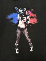 Harley Quinn Suicide Squad Shirt Men Sz 3XL XXL Black DC Comics Margot Robbie