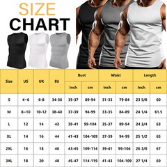 Men’s Athletic Tank Tops Quick Dry Running Muscle Tee Sleeveless Shirts Workout