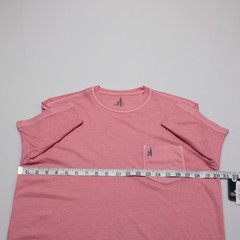 Johnnie-O NWT Dale 2.0 Short Sleeve Crew Neck T-Shirt Size S Bandana Red Cotton