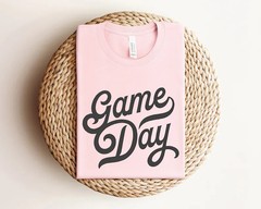 Game Day Comfort Tee Shirt Fan Apparel Soft Relaxed Fit