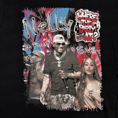 Nelly Where The Party At Tour Men’s Graphic T-Shirt Black 2025 Casual Comfort