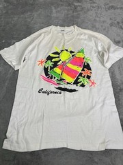 Vintage 90s California Nature Short Sleeve T Shirt Men’s Size Medium White
