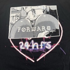 Forward Observations Group FOG Short Sleeve Black T-Shirt 24 Hours Size 3XL