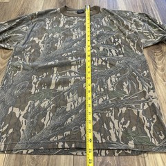 Vtg 80s Ace Sportswear Mossy Oak Treestand Camo USA Made Long Sleeve Shirt Large