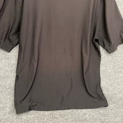 Nike Golf Shirt Mens Sz L Black Crewneck Vintage Y2K Short Sleeve