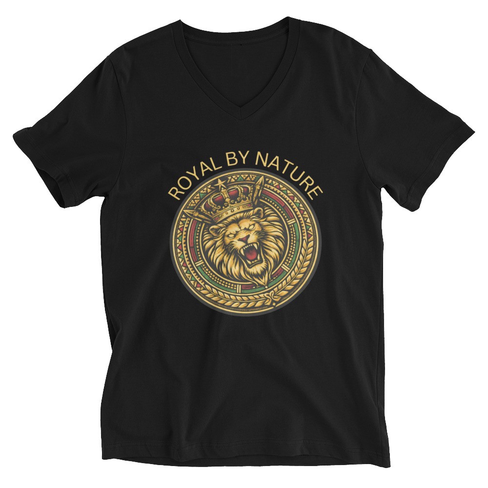 Unisex Short Sleeve V-Neck T-Shirt